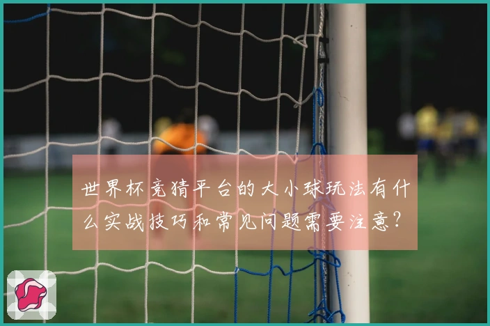 世界杯竞猜平台的大小球玩法有什么实战技巧和常见问题需要注意？